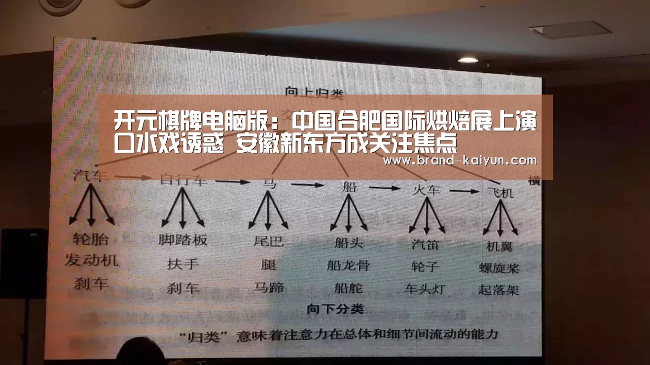 开元棋牌电脑版:中国合肥国际烘焙展上演口水戏诱惑 安徽新东方成关注焦点(图1) 开元棋牌app
